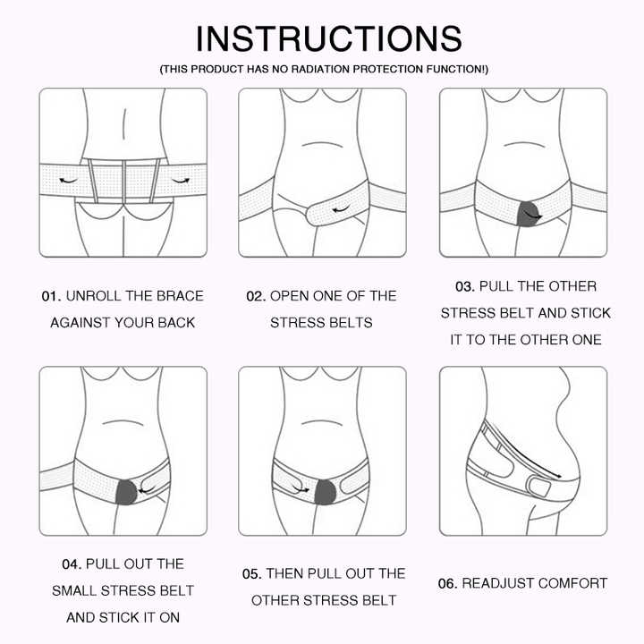 Frendorf | Bauchband Schwangerschaft – Verstellbarer Stützgürtel für Schwangere