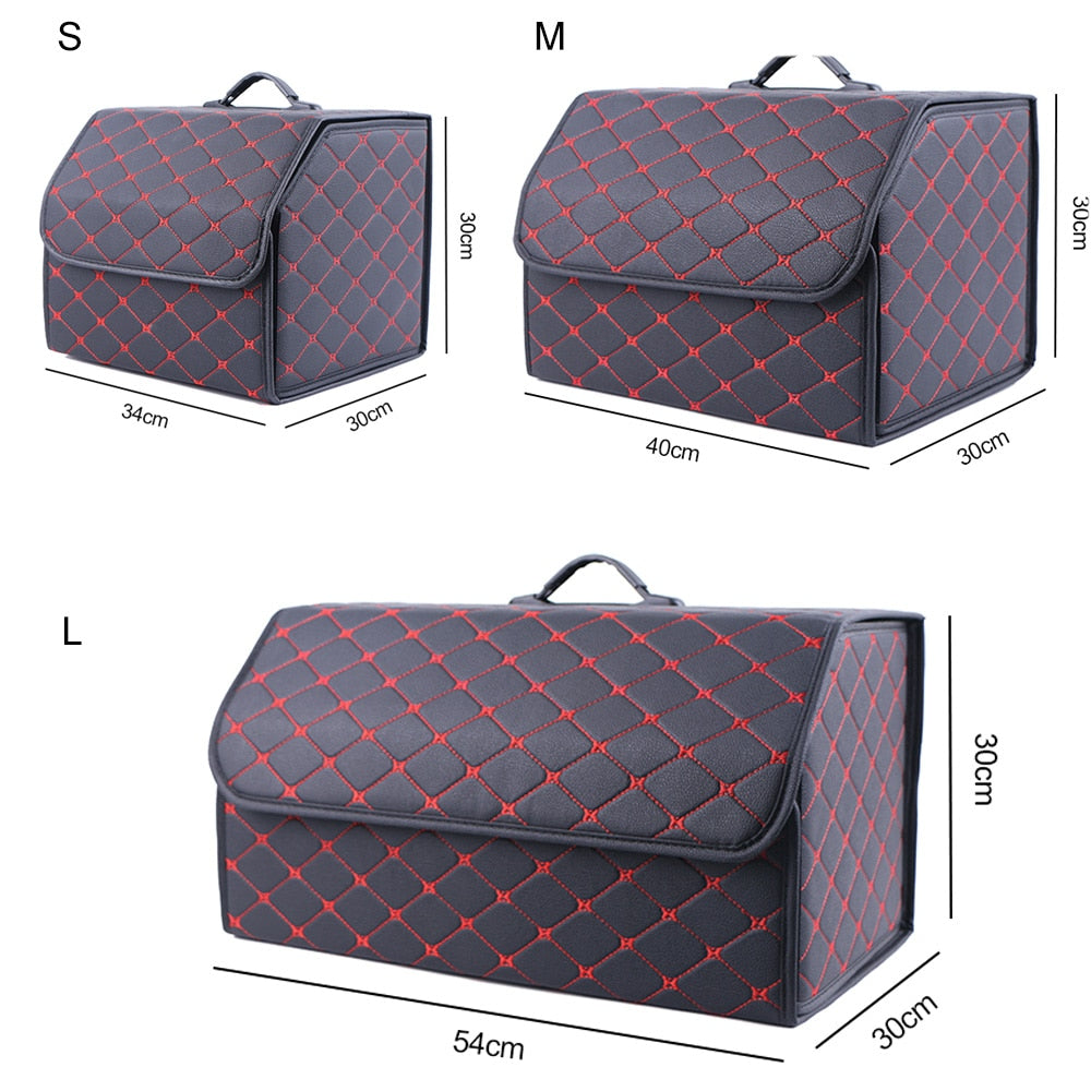 Leder Kofferraum Organizer