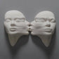 Ästhetische Wandhängeskulptur Kreatives Gesicht