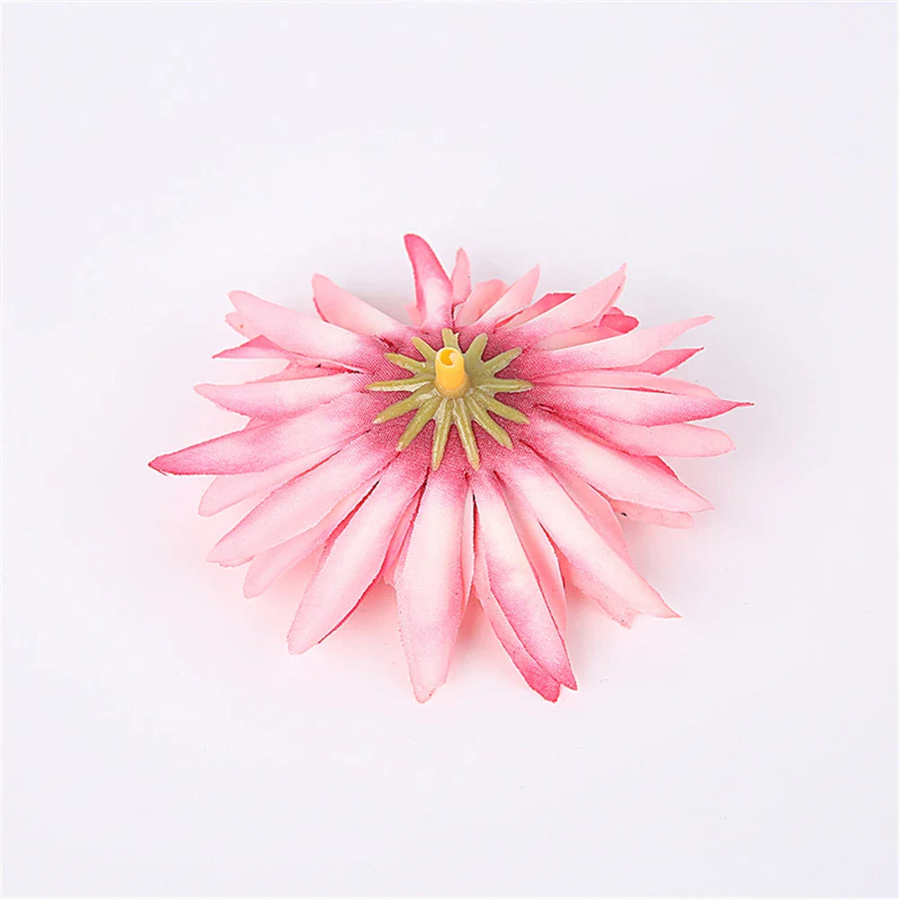 Frendorf | 10 Stück Künstliche Chrysantheme Blumen Köpfe – Seidenfake Blumen für Hochzeiten, Partys, Dekorationen, Sträuße und Girlanden Zubehör