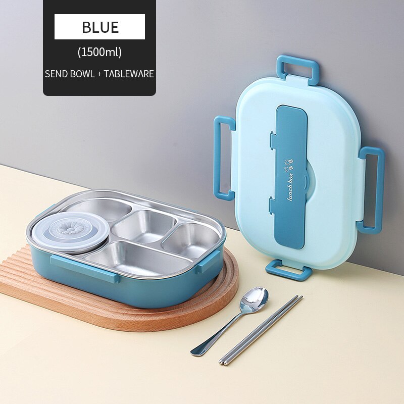 Edelstahl Mehrfachfach Kinder Lunchbox