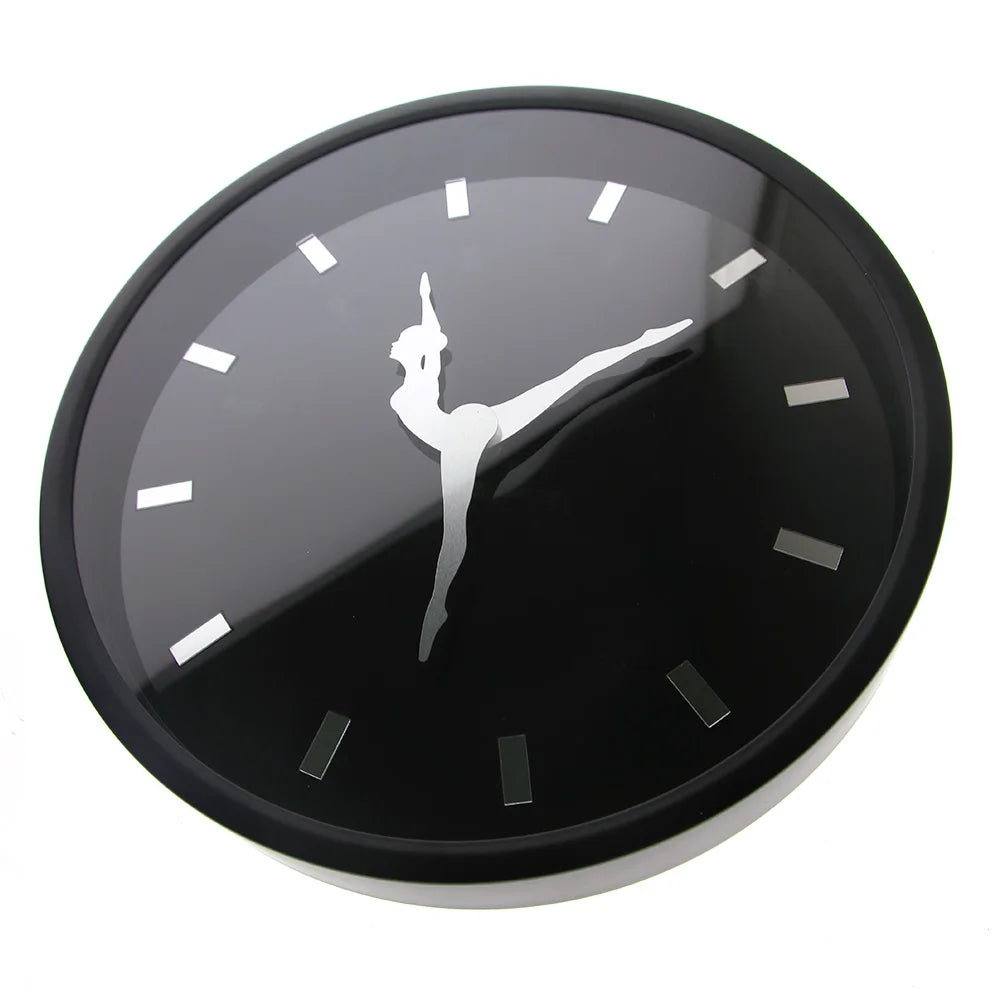 Frendorf | Tanzende Ballerina Kunst Moderne Wanduhr