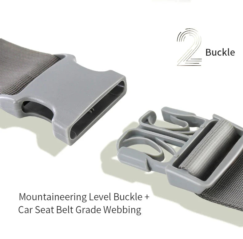 Frendorf | Babytrage mit Hüftsitz – Ergonomische Tragehilfe für Neugeborene & Kleinkinder