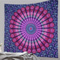 Trippy Mandala Wandteppich