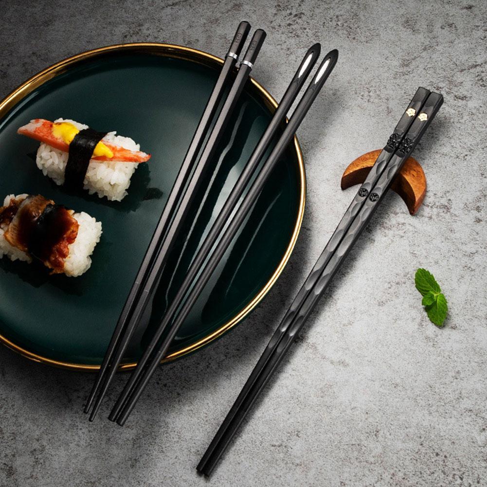 DineLux – Luxuriöses Essstäbchen-Set mit Raffinierten Designs (5 Paar)
