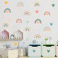 Frendorf | Cartoon Wandtattoos Regenbogenmuster
