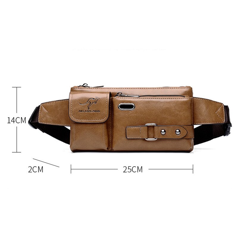 Frendorf | 3-in-1 Taille Brust und Schulter Herren Tasche