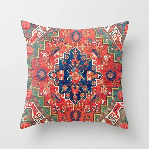 Nordischer Kissenbezug im marokkanischen Stil, indisches Boho-Luxus-Wohnzimmer-Schlafzimmer-Kissenbezug, Lendenkissen, Heimdekoration