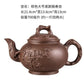 Große Kapazität Haushalt Handgemachte Lila Sand Teekanne Chinesische Teegeschirr Yixing Zisha Zhu Ton Ball Filter Blase Teekanne Mond Topf