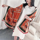 Herbstdekoration Cashmere Luxus Schals