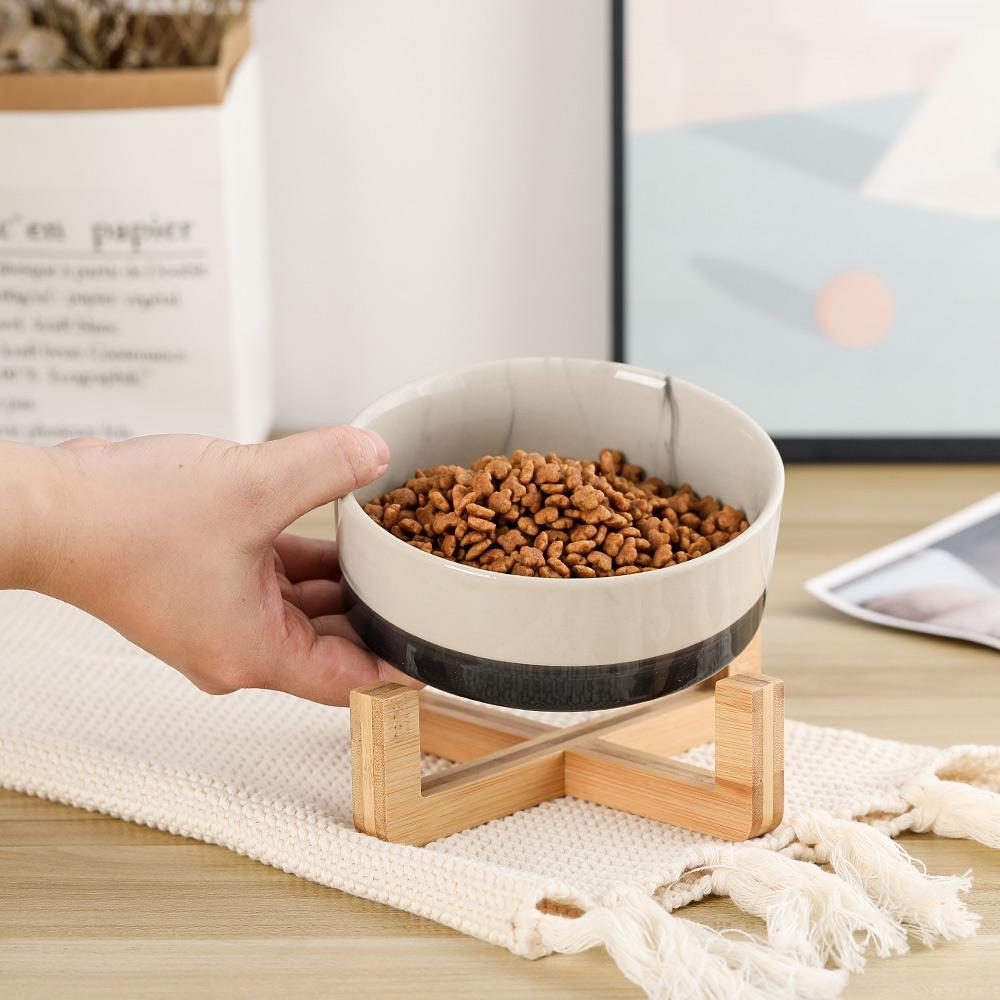 Frendorf | MeowFeast Ceramic Futternäpfe | Rutschfest | Hochwertig | Für Hunde & Katzen | Modernes Design