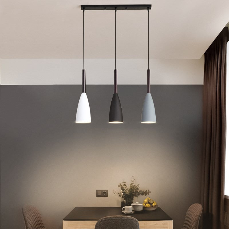 Frendorf | AuroraTrio Design-Hängelampen | Dreier-Set Pendelleuchten | Stilvolle Beleuchtung für Zuhause