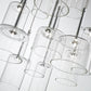 Frendorf | AuraGlas Elegante Glas-Deckenleuchte | Esszimmerlampe | Zeitloses Design | Stimmungsvolle Beleuchtung