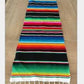 Boho Vibrant Mexikanische Serape Decke