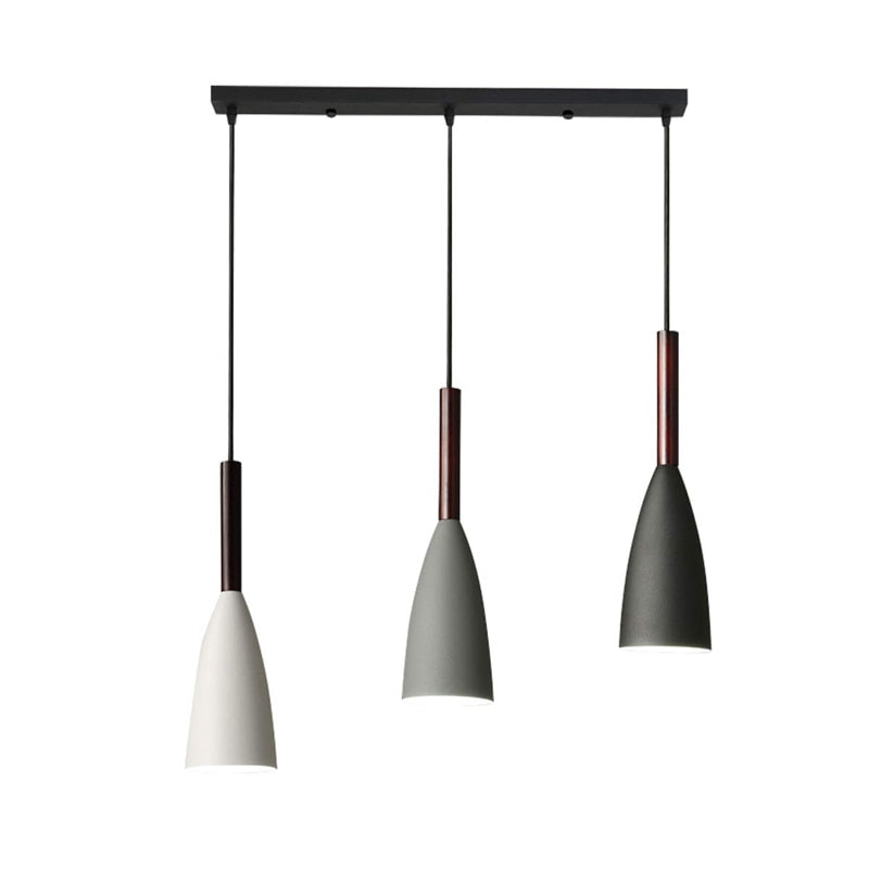 Frendorf | AuroraTrio Design-Hängelampen | Dreier-Set Pendelleuchten | Stilvolle Beleuchtung für Zuhause