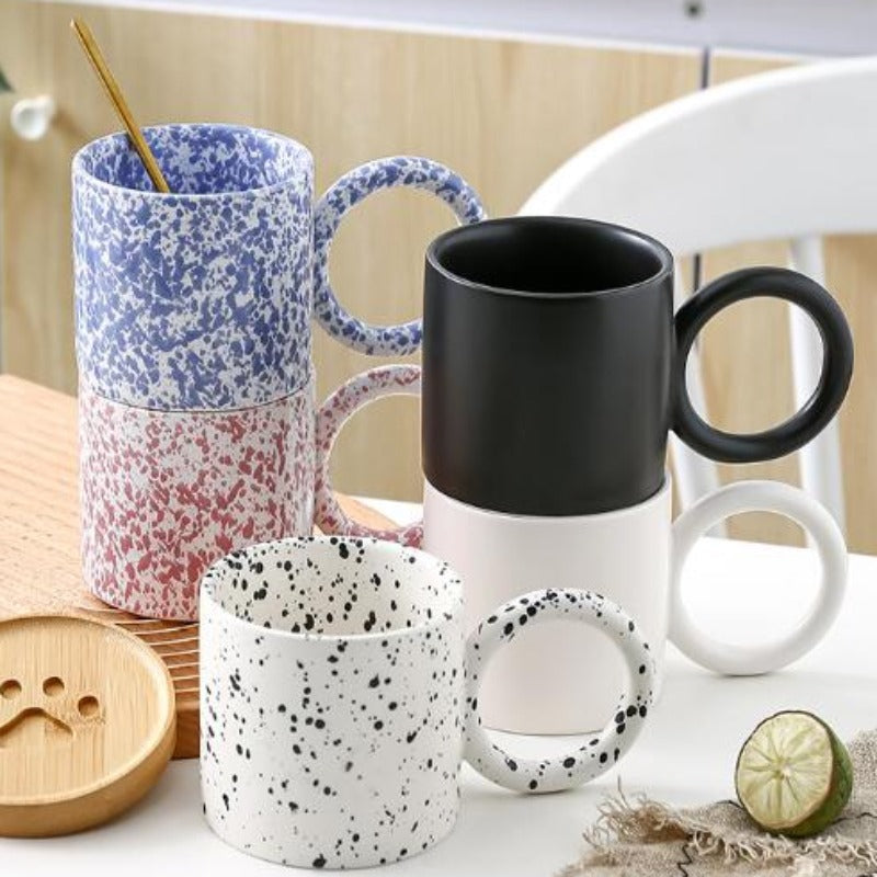 RUNDE HANDGRIFF TASSE - Rose