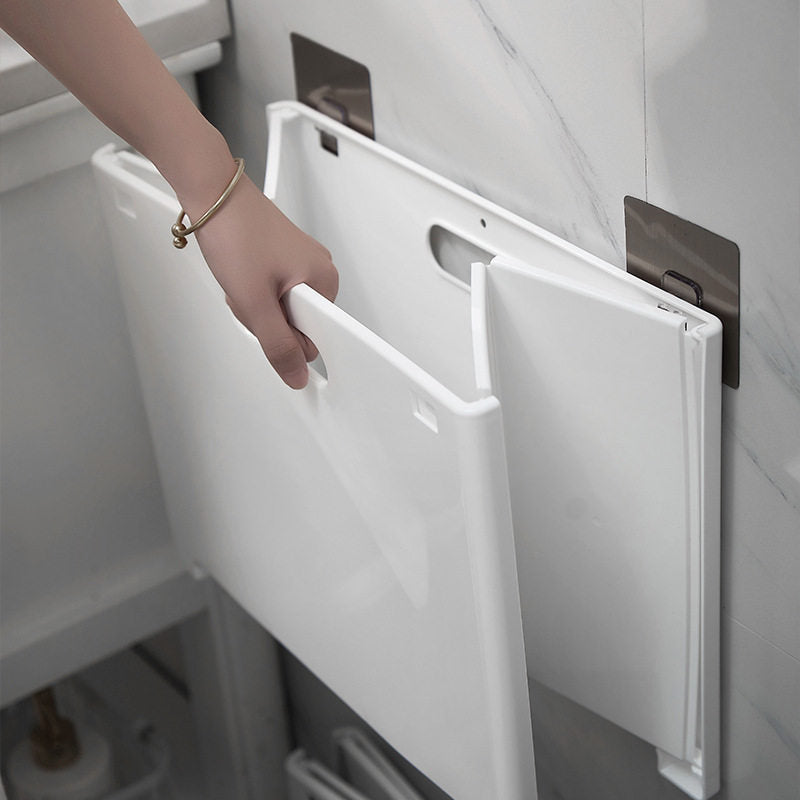 Frendorf | WallFlex Klappbarer Wäschekorb | Wandmontiertes Design | Platzsparender & Praktischer Wäschebehälter