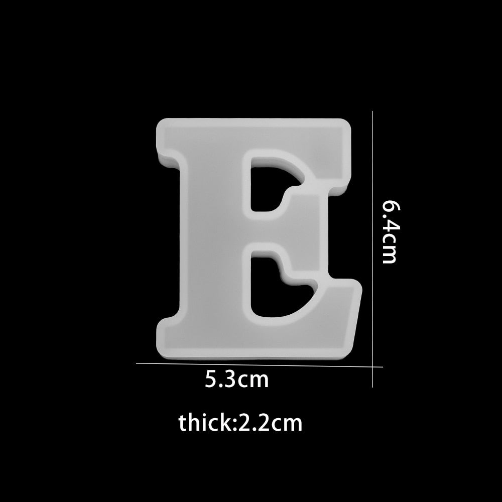 Frendorf | 3D Silikonform zum Gießen von Schokoladenbuchstaben – BackSpaß (1+1 Gratis)