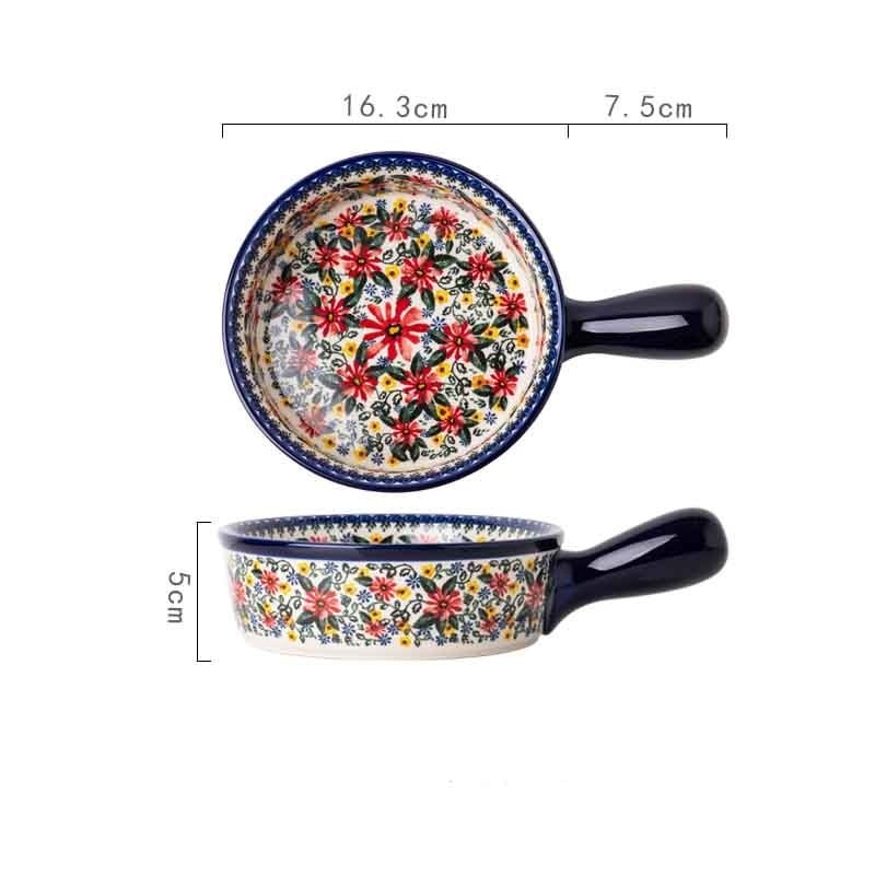 FLORAL KERAMIKTELLER