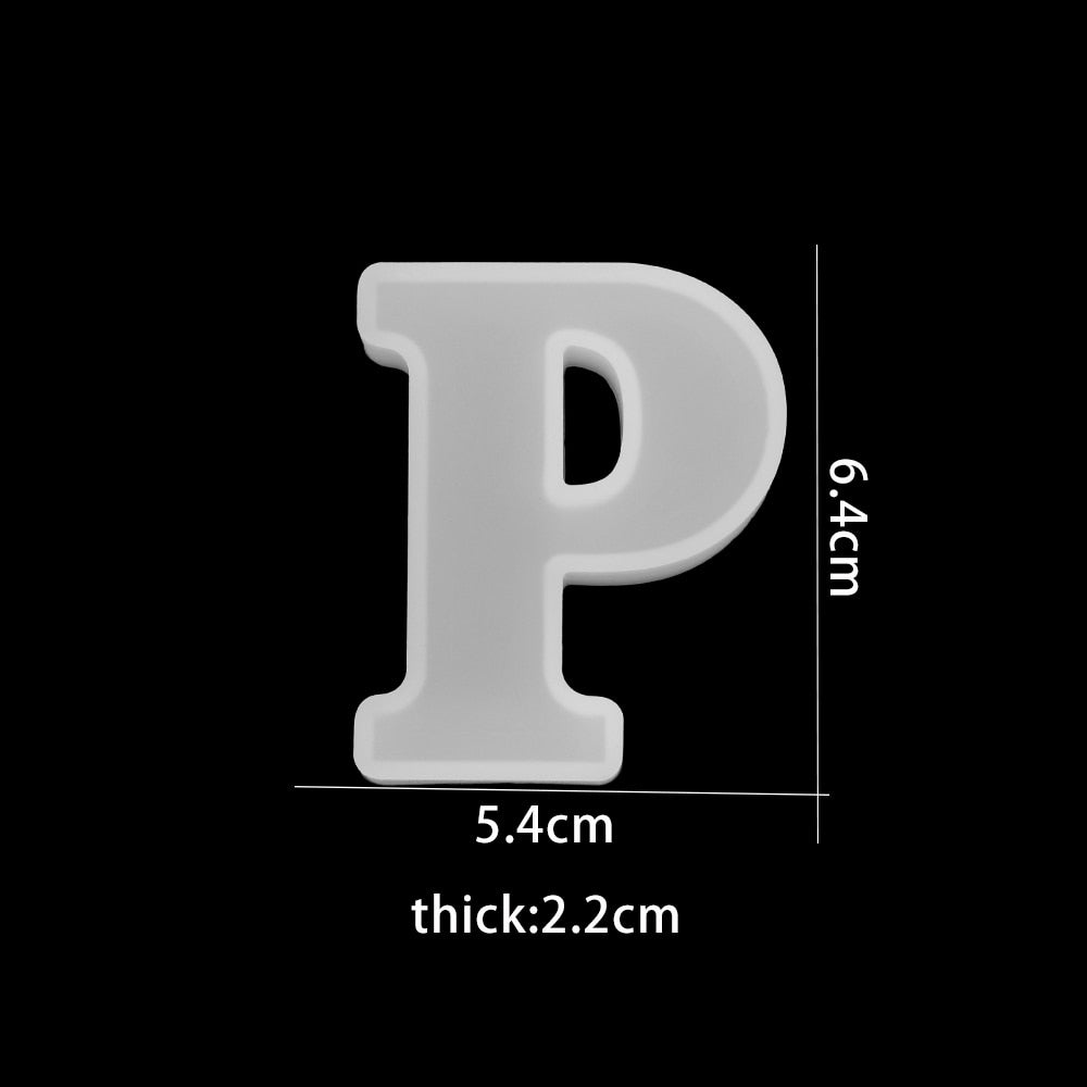 Frendorf | 3D Silikonform zum Gießen von Schokoladenbuchstaben – BackSpaß (1+1 Gratis)