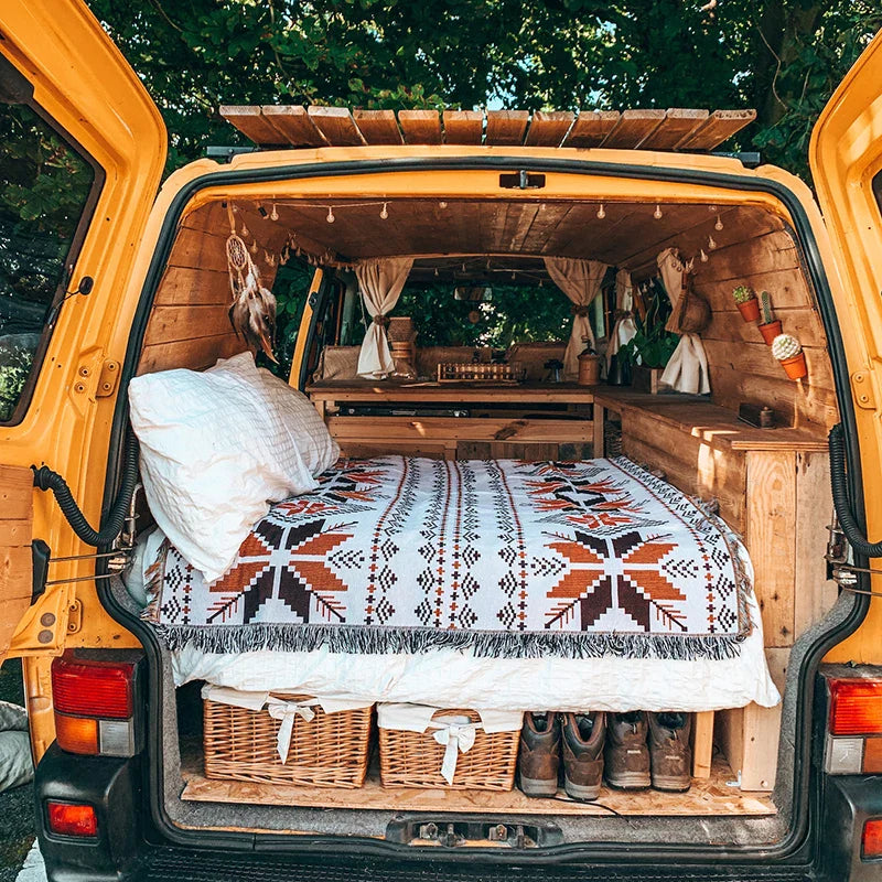 Boho Canyon Tribal Decke