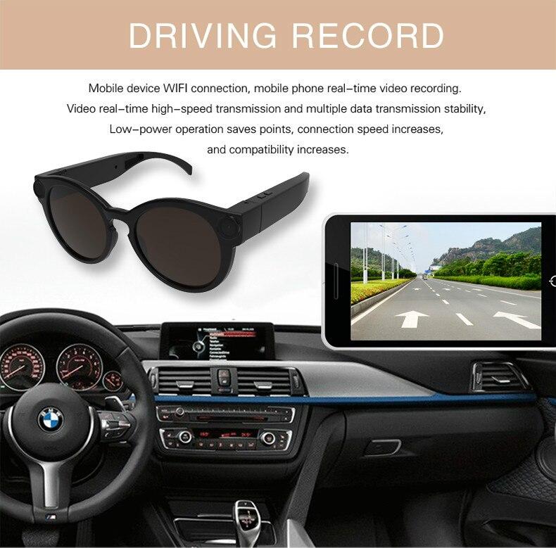 Frendorf | Fahrradbrille WiFi Mini Kamera HD 1080P DVR Video Audio Rekorder