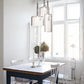 Frendorf | AuraGlas Elegante Glas-Deckenleuchte | Esszimmerlampe | Zeitloses Design | Stimmungsvolle Beleuchtung