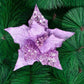 Frendorf | 5pcs Lila Blumen Weihnachtsbaum Girlande