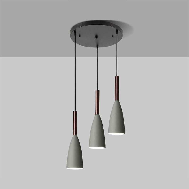 Frendorf | AuroraTrio Design-Hängelampen | Dreier-Set Pendelleuchten | Stilvolle Beleuchtung für Zuhause