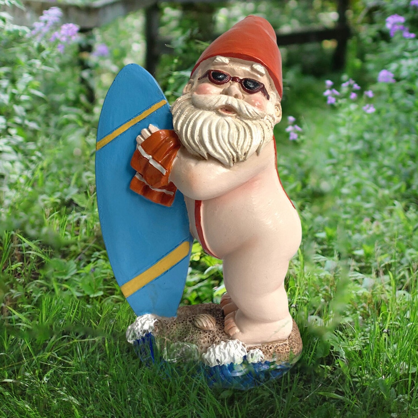 Verspielter Gartenzwerg: Gartendekoration