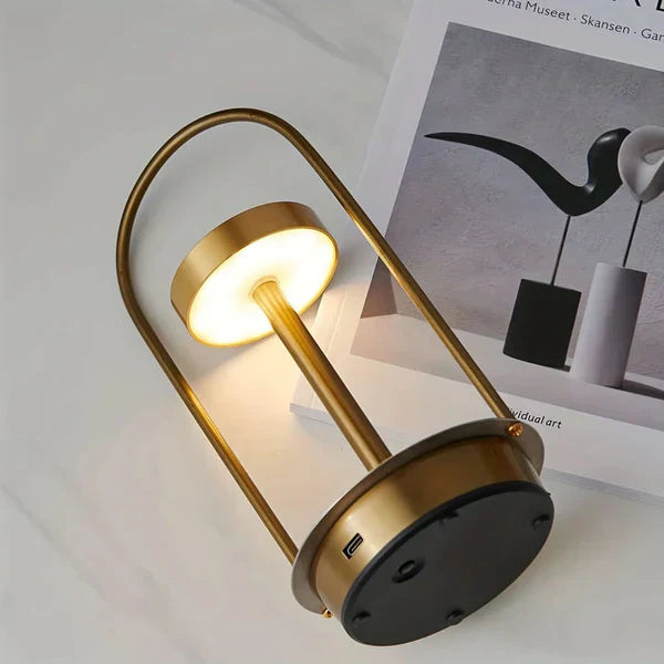 Frendorf | TouchLume tragbare dimmbare Tischlampe - modernes Design