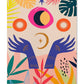 Psychedelisches Universum Leinwandkunst