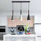 Frendorf | AuroraTrio Design-Hängelampen | Dreier-Set Pendelleuchten | Stilvolle Beleuchtung für Zuhause