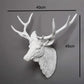 Faux Rehkörper, Faux Taxidermie Tierkopf Wanddekoration Handgemachte Bauernhausdekoration Harz Wohnaccessoires Modern für die Wand