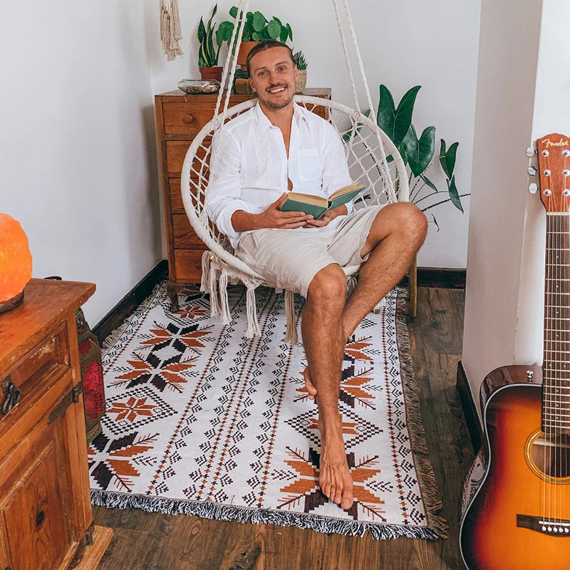 Boho Canyon Tribal Decke