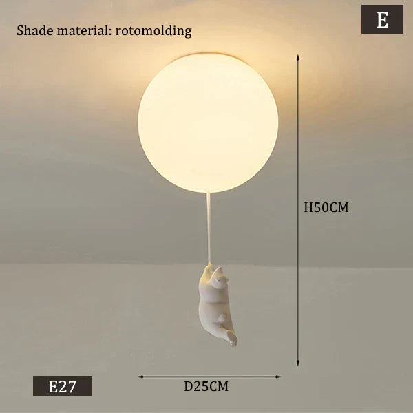 Frendorf | BeerLamps - Niedliche Hängeleuchte mit Ballons für eine magische Atmosphäre