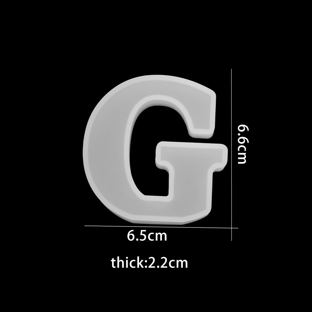 Frendorf | 3D Silikonform zum Gießen von Schokoladenbuchstaben – BackSpaß (1+1 Gratis)