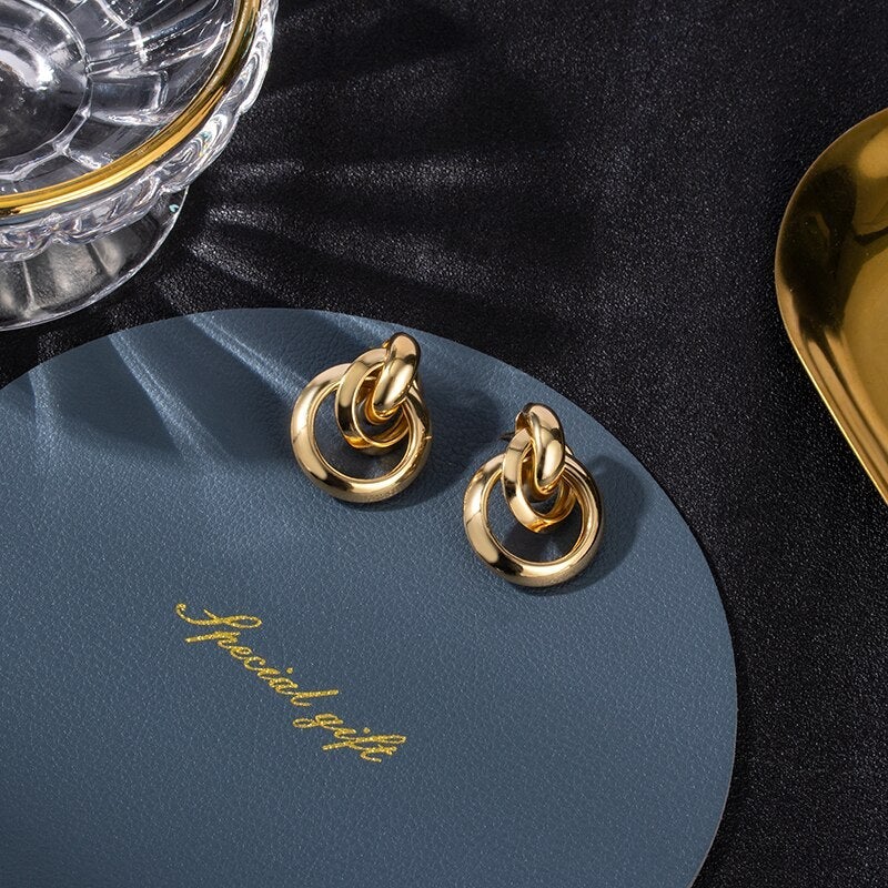 Frendorf | Luxus Gold Ohrringe