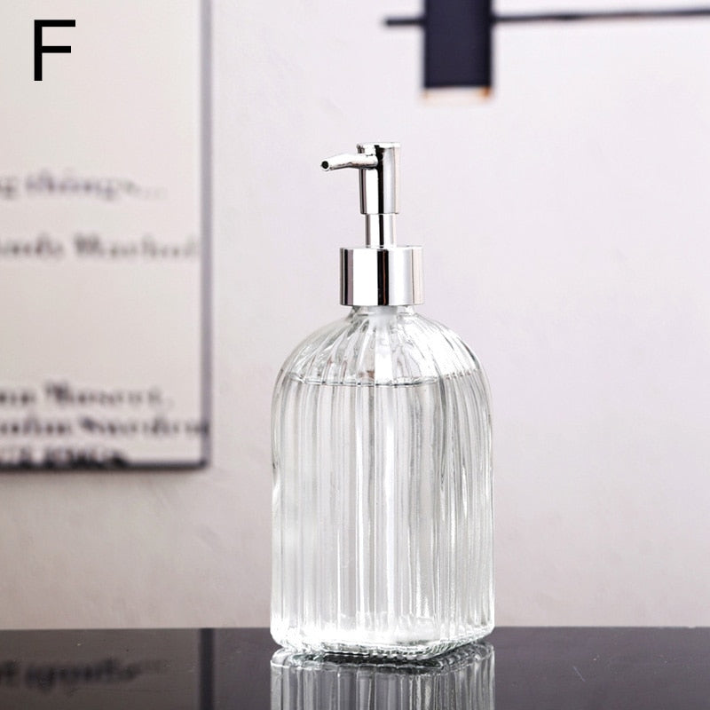 Glas Flüssigseifenspender