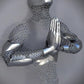 Metallfigur Statues Stile Abstraktes Leinwandgemälde Paare Wandkunst Liebes-Skulptur Poster Druck Wohnkultur Wohnzimmer Geschenke