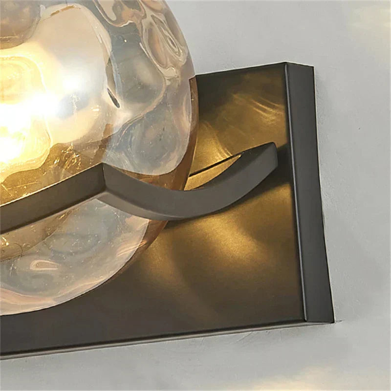 Frendorf | LumiGlide Moderne LED-Wandleuchte Glas | Elegantes Design | Warmweißes Licht | Perfekt für Innenräume