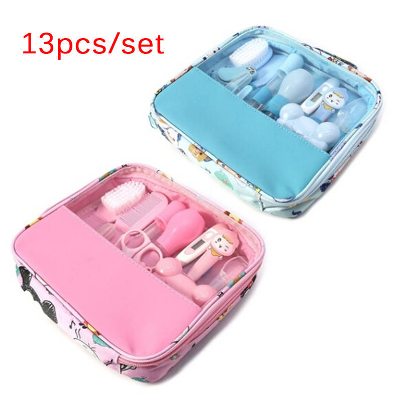 Frendorf | Baby Pflege Set mit Thermometer, Bürste und Nagelknipse