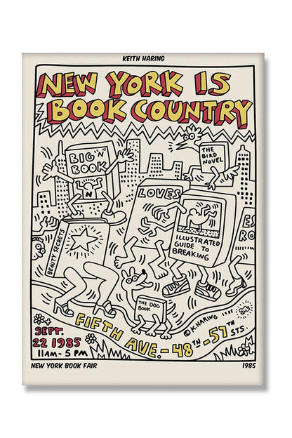 Keith Haring Inspiriertes Leinwandkunst