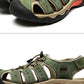 Sommer Herren Outdoor Sandalen Strand Schuhe Echtes Leder Trekking Wandern