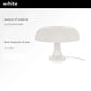 Italienischer Designer LED-Pilz Tischlampe für Hotelzimmer, Wohnzimmer und Nachttischdekoration