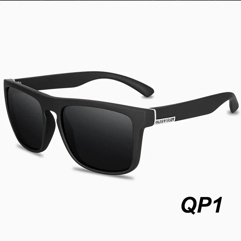 QUISVIKER Polarisierte Sport-Sonnenbrille für Männer und Frauen – Ideal zum Angeln, Camping, Wandern und Autofahren – UV-Schutzbrille