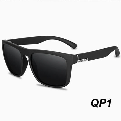 QUISVIKER Polarisierte Sport-Sonnenbrille für Männer und Frauen – Ideal zum Angeln, Camping, Wandern und Autofahren – UV-Schutzbrille