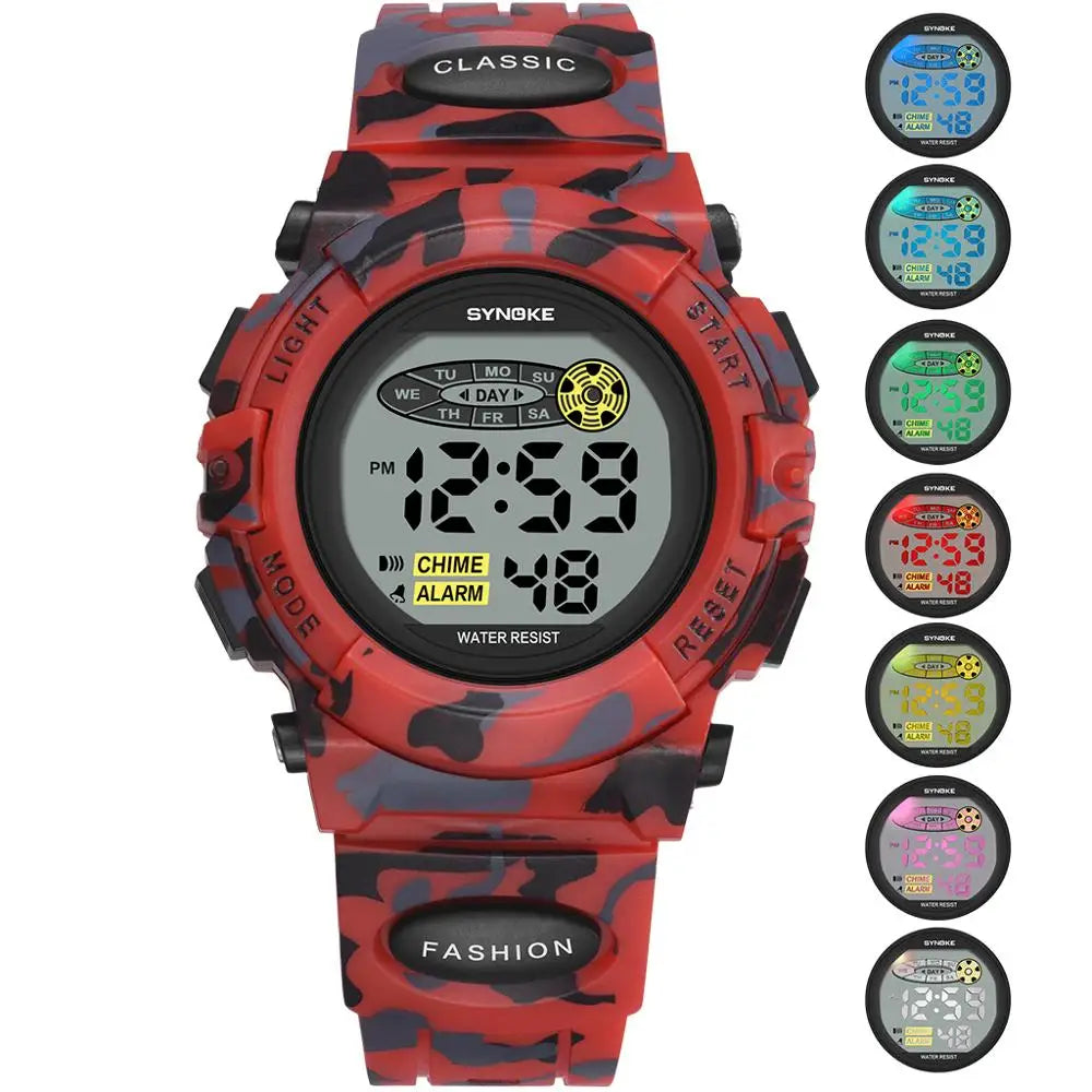 Frendorf |  Digitale Kinder Armbanduhr