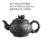 Große Kapazität Haushalt Handgemachte Lila Sand Teekanne Chinesische Teegeschirr Yixing Zisha Zhu Ton Ball Filter Blase Teekanne Mond Topf