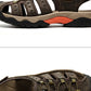 Sommer Herren Outdoor Sandalen Strand Schuhe Echtes Leder Trekking Wandern